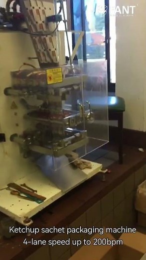 Ketchup Tomato pastes packing machine