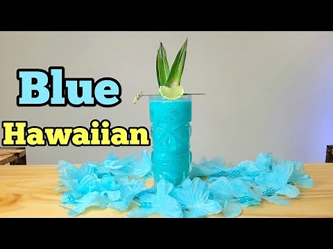 How to make a Blue Hawaiian Cocktail
