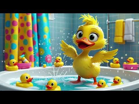Quacky Clean Bath Time 🦆🫧 | Nursery Rhymes & Kids Songs