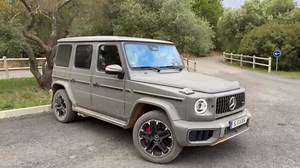 Mercedes G63 AMG facelift off road action