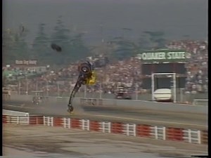 Eddie Hill's wild blowover at the 1989 Winternationals | Drag Racing Media Of The Past
