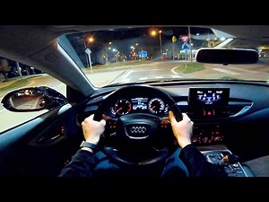Audi A7 3.0 TDI - Night POV Test Drive