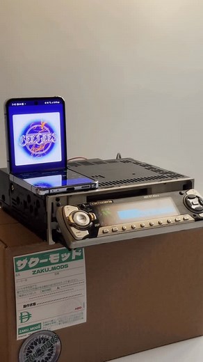 Zaku_mods | Available to order August 30th on our website ✅ Details ⬇️⬇️ Pioneer MEH-P9900 single din headunit (modded with internal Bluetooth... | Instagram