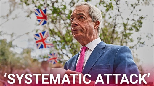 Nigel Farage under 'systematic attack' by the establishment