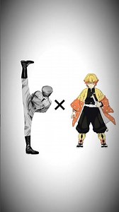 chinese military dance x Zenitsu #zenitsu #demonslayer #trend #chinesemilitarydance #mitsuri