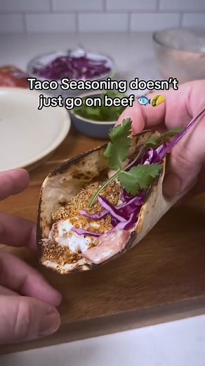 Taco Seasoning is for ALL tacos - even fish! 🐟🌮