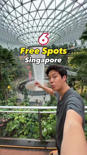 6 Surprisingly Free Spots to visit on your next trip to Singapore Singapore is surprisingly not as expensive as you think, if you know where to look! So here is the list: 1. Gardens by the Bay an iconic attractions in Singapore, famous for their incredibly aesthetic domes - there are 2 that stands out the flower dome and of course the cloud forest but the Garden Rhapsody light show is what you are after. It happens every night, its incredibly beautiful and its free! 2. Sentosa – there are tons o