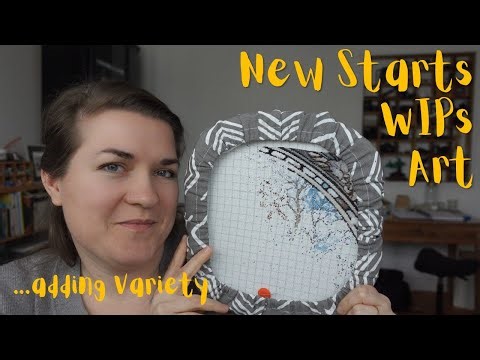 New Starts, WIPs and Art - Flosstube [25]