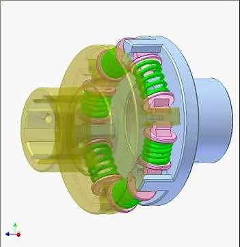 Coil spring coupling 1