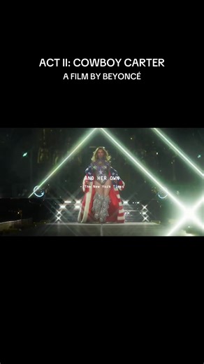 Fan-Made Trailer for the Cowboy Carter Tour Film