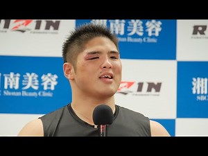 スダリオ剛 試合後インタビュー 湘南美容クリニック presents RIZIN.39