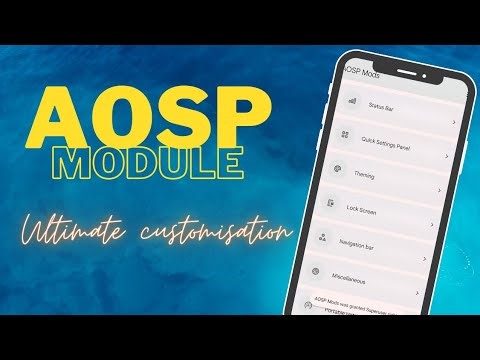 AOSP Magisk Module: Ultimate Customization for Custom ROMs!