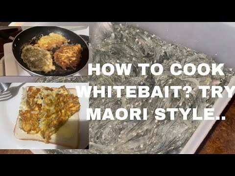How to cook Whitebait,? Try Maori Style...