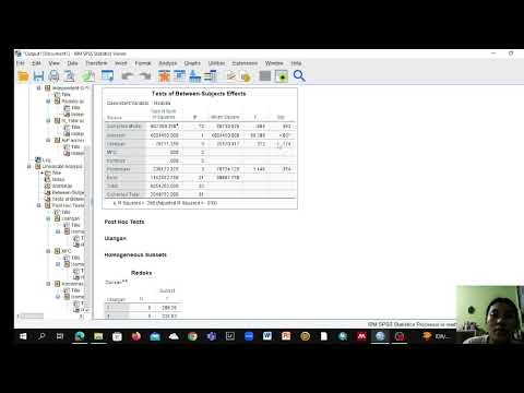 Analisis Statistik Menggunakan SPSS dan R Studio