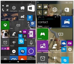 Seperti Inilah Tampilan Start Screen Baru di Windows 10 Smartphone Build 10070 (Leaked)