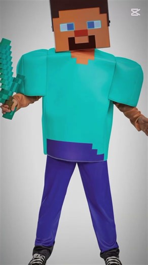 Minecraft Steve 3D RTX graphics change your face funny #shorts