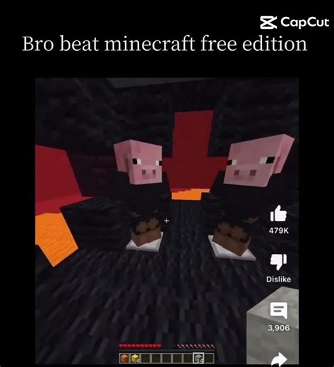 bro beat minecraft in free version #shorts