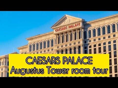 Caesars Palace virtual room tour - 1 King Augustus tower
