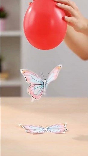 Magic Static Butterfly Kids Science Experiment That Flies!