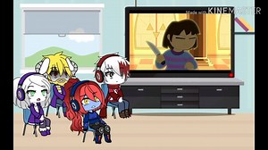【Undertale X Gacha Life】羊夫妇 鱼帕一起看Sans版的Stronger Than You