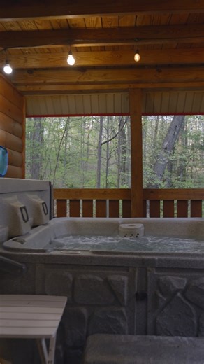 8.9K views · 76 reactions | ✨The Stargazer✨of Getaway Cabins, lofted A-frame for 2 with all the views #getaway #hockinghills #cabin #fyp | Getaway Cabins | Facebook