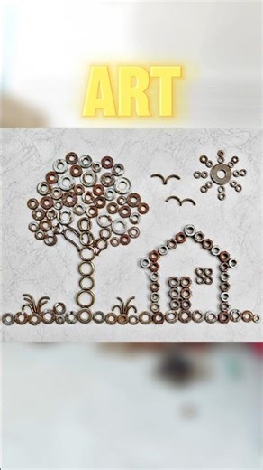 From Scrap to Amazing Art! Nuts & Washers Frame 😳🔥