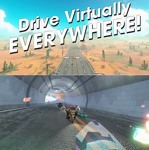 Mario Kart World Introduces a Vast, Interconnected Open-World Environment, Dynamic Weather