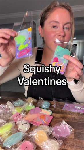 Cute Squishy Valentines for Kids' Classes