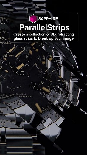 Sapphire ParallelStrips | #BorisFX #vfx Showcase