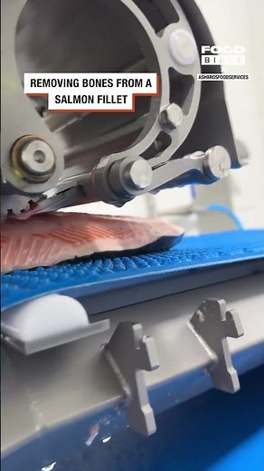 Deboning Salmon Machine