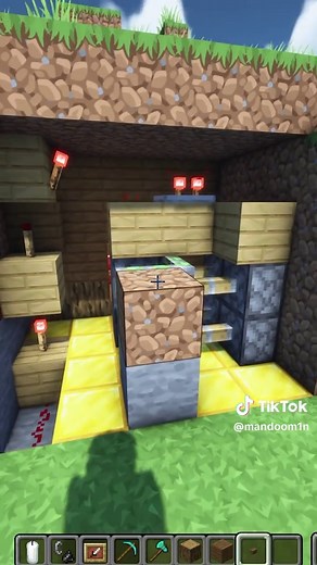 Minecraft Face Scanner 및 비밀 집 만들기