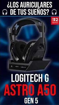 Very premium headphones! 🎧 Mini review of the Logitech G Astro A50 Gen 5. For your Switch 2?