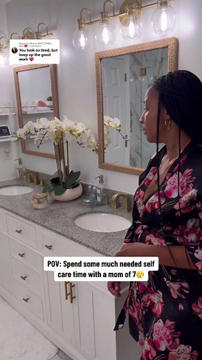 Replying to @Sherry Britt730Mrs. Britt❤️ Taking some much needed self care time and pouring back into me.🥺 #momsoftiktok #momsoftiktok #momlife #couplegoals #couplegoals #tiktokpartner #tiktokpartner #blackmom #momtok #family #nails #mommy