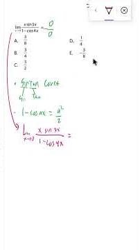 QUICK WAY TO TRIGONOMETRIC LIMIT #trigonometry limit #fastwaytomathematics #limit #gebraicfunctio...