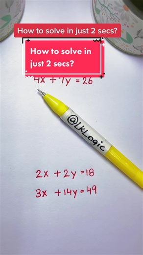 Solving Simultaneous Equations: Step-by-Step Guide