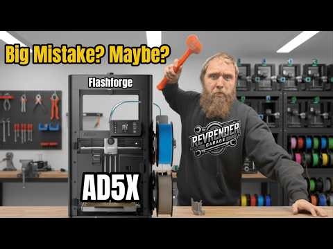 AD5X vs Creality... Did We Screw Up?