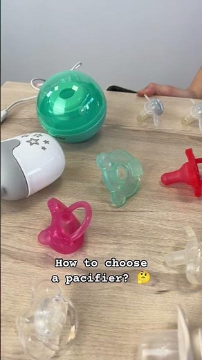 How to choose a pacifier? 🤔