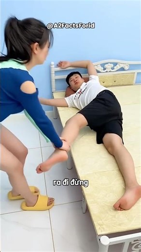 My sister doesn't let her husband sleep on a hard bed. #shorts