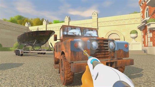 PowerWash Simulator heads to Switch and PlayStation this month