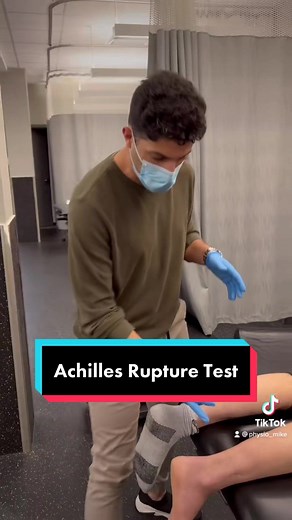 Thompson Test for Achilles Rupture | Physio Mike