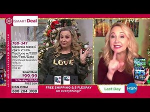 Motorola Moto E 6.2" HD+ 2pk Tracfone Bundle w/1500 Minu...