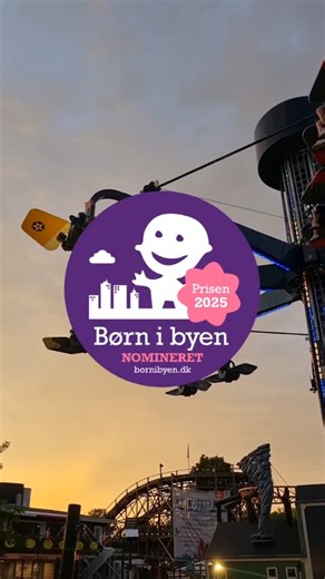 Stem på os!🎉 Årets forlystelsespark 2025. Brugerne af Børn I Byen har nomineret Bakken i kategorien Årets Forlystelsespark 2025 🎢 I må meget gerne hjælpe os med at vinde, ved at stemme på Børn I Byens hjemmeside - deltag samtidig i Børn I Byens lodtrækning om et hotelophold for 2 voksne og 2 børn ☀️🎠 @bornibyen | Bakken