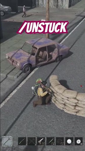 The UNSTUCK command is great HumanitZ