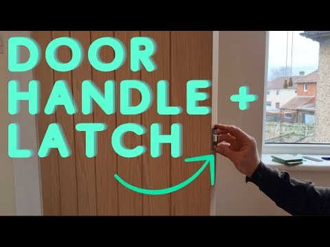 How to Fit a Door Handle and Latch