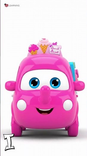 Learn Letters I–P with Vehicles 🚒 Preschool Tube Surprise Animation | UZR Learning