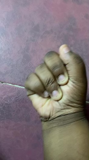 Magic Trick: Transforming a Hand with Purple Substance