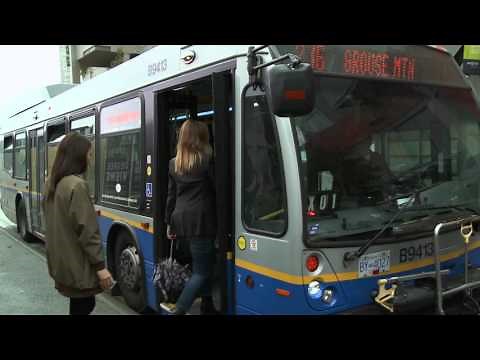 Tapping your Compass Card on the bus
