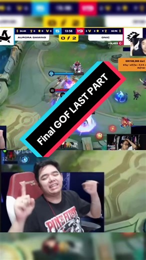 Final GOF ONIC ID vs AURORA GAMING Showdown