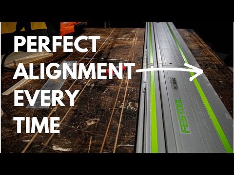 How to Connect and Properly Align Festool Guide Rails
