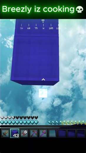 Breezly Bridge #minecraft #shorts #minecraftbedwars #bedwars